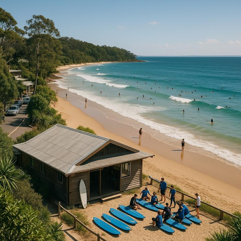 Merrick's Noosa Learn to Surf