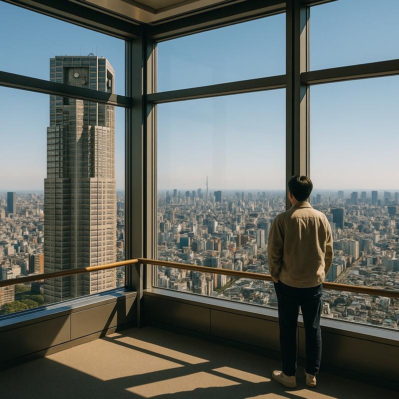Tokyo Metropolitan Government Building observation room