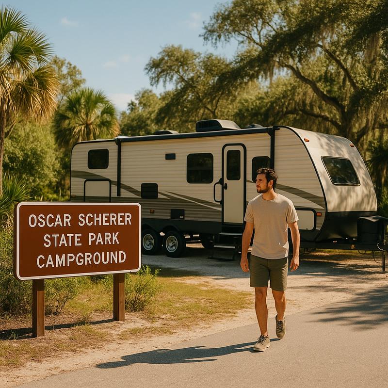 Oscar Scherer State Park Campground