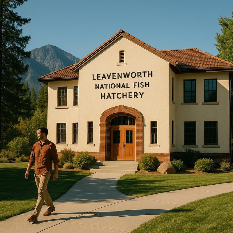 Leavenworth National Fish Hatchery - Hatchery Building