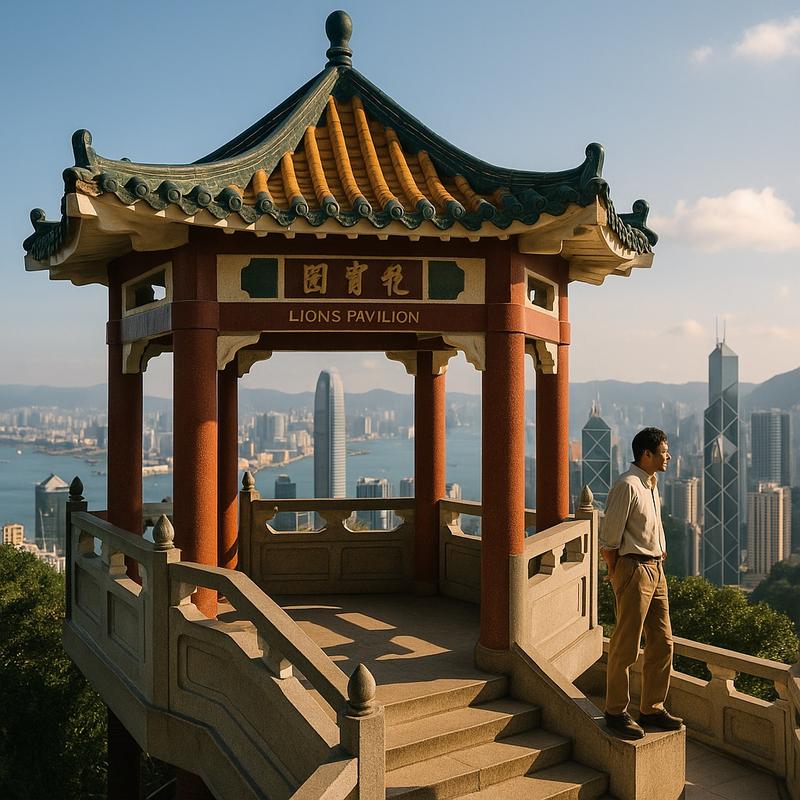 Victoria Peak's Lions Pavilion