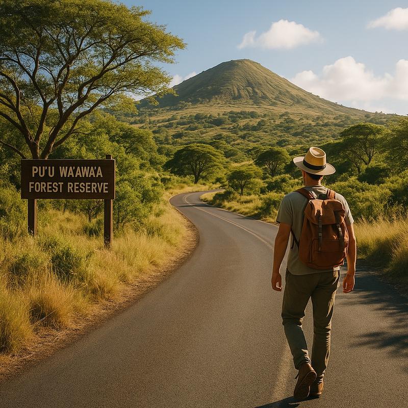 Pu'u Wa'awa'a Forest Reserve