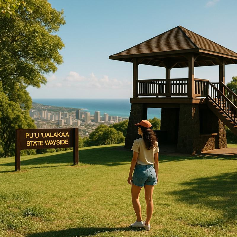 Puʻu ʻUalakaʻa State Wayside