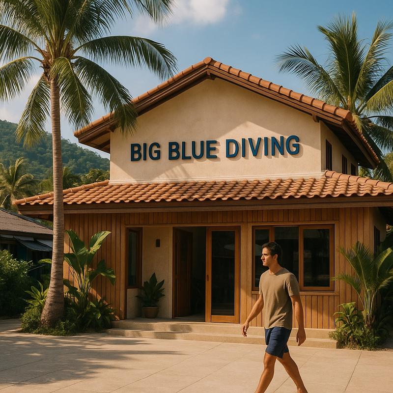 Big Blue Diving School Koh Tao, Thailand