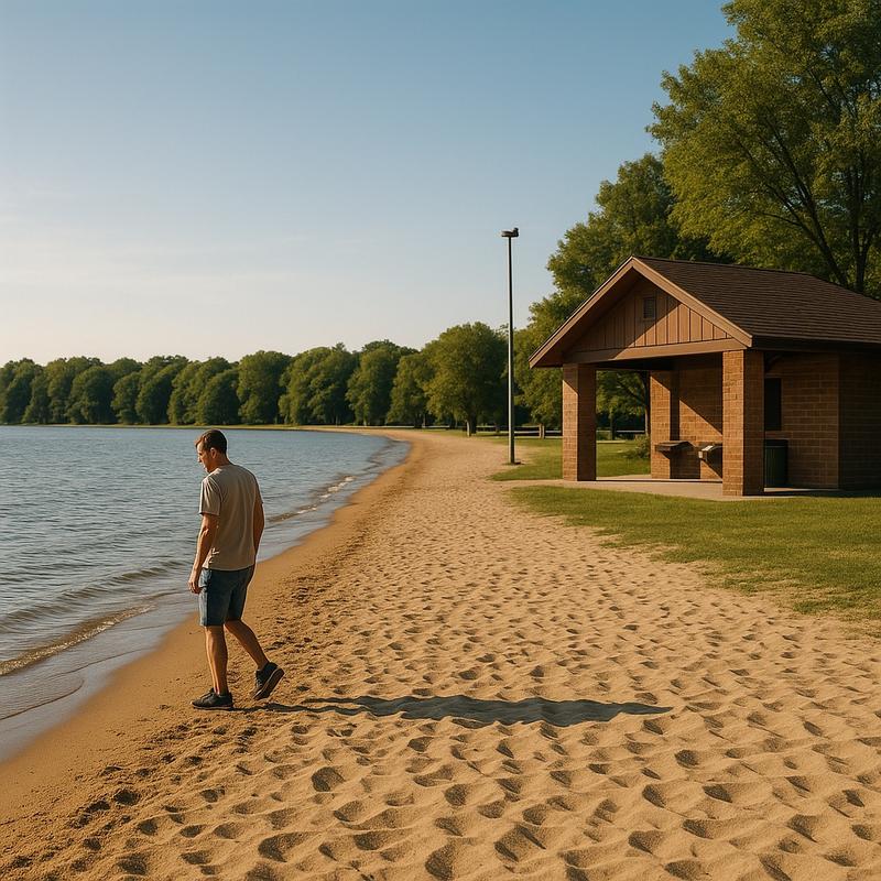 Alum Creek State Park Beach