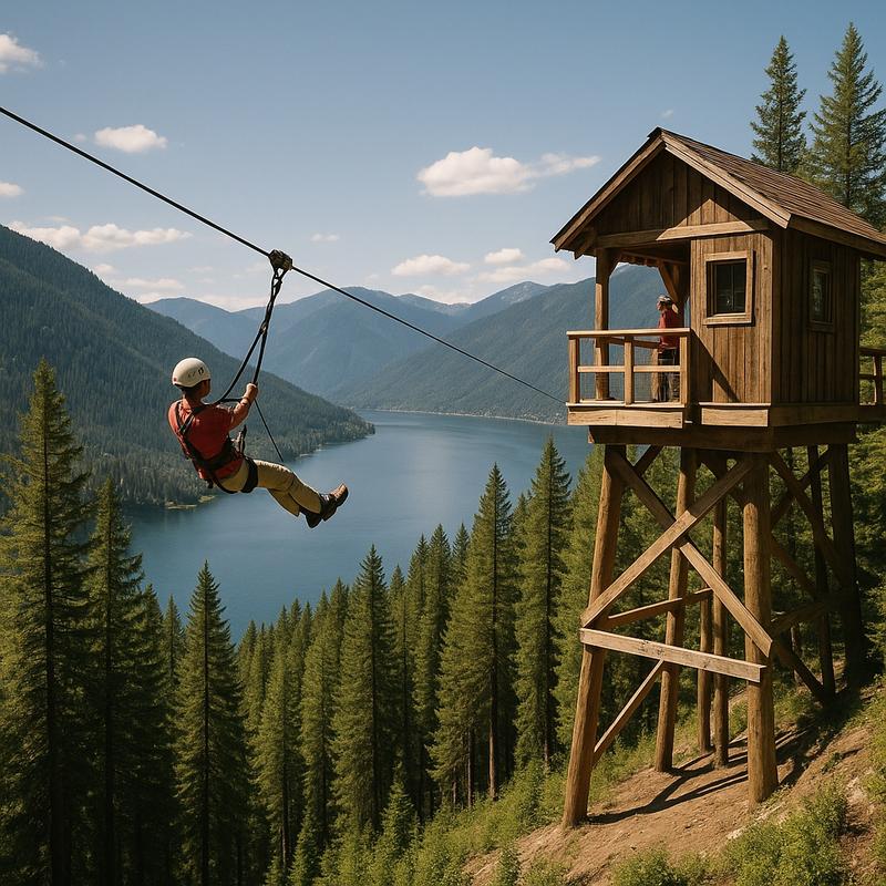Kokanee Mountain Zipline