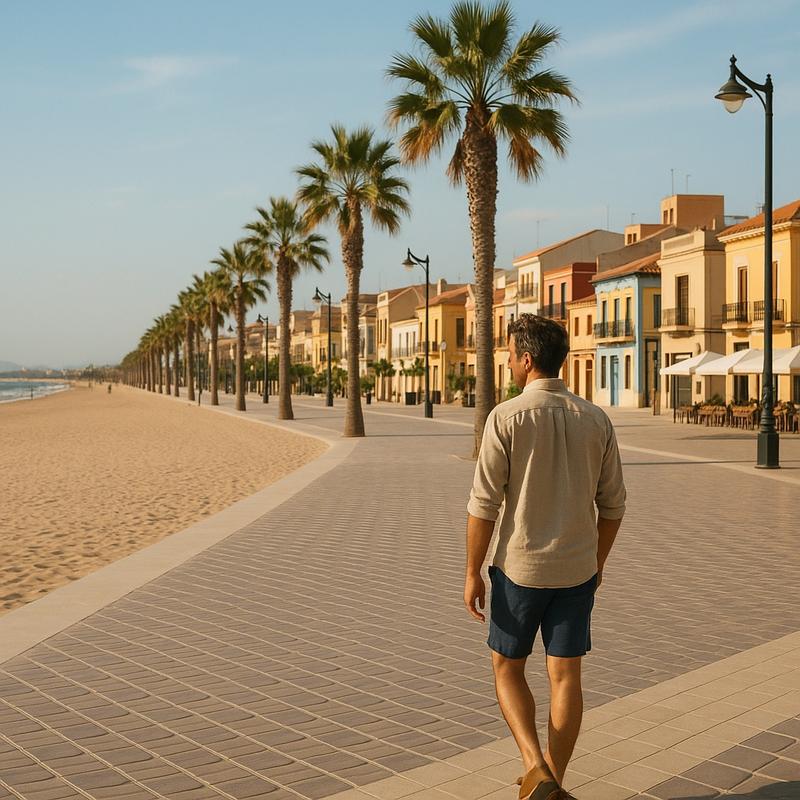 Malvarrosa beach (Valencia)