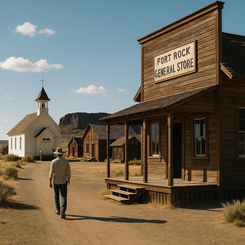 Fort Rock Homestead Village Museum
