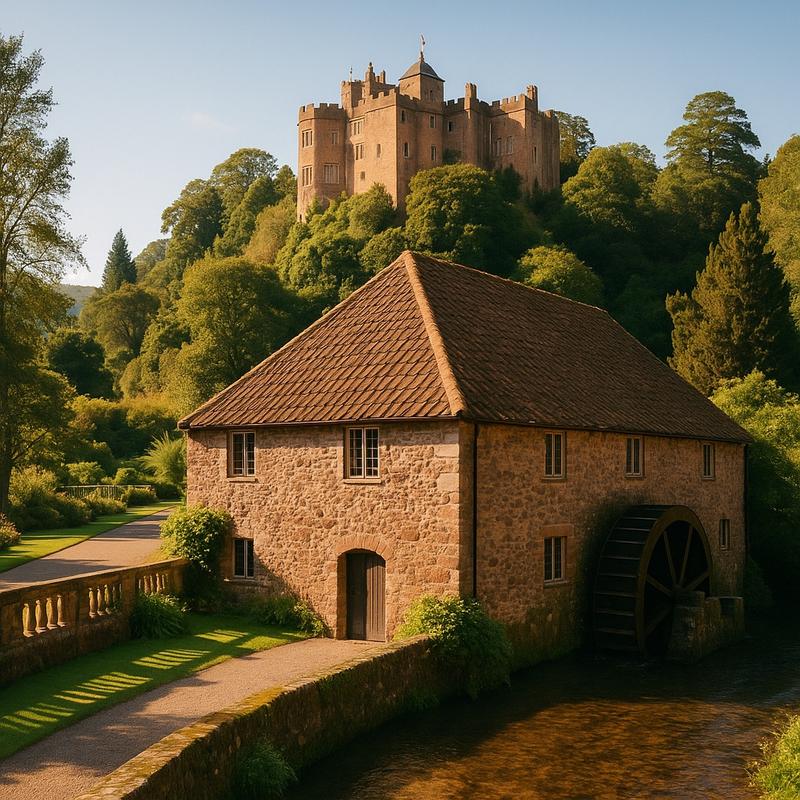 National Trust - Dunster Castle and Watermill