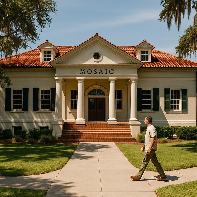 Mosaic, Jekyll Island Museum
