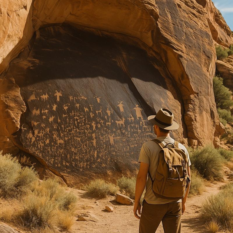 Newspaper Rock State Historical Monument
