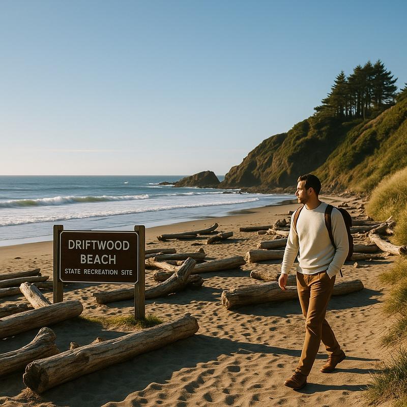 Driftwood Beach State Recreation Site