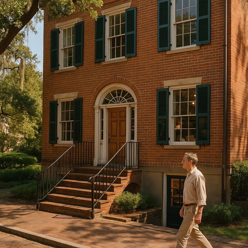 Davenport House Museum Entrance and Shop