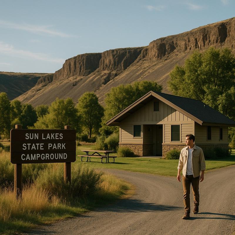 Sun Lakes State Park Campground