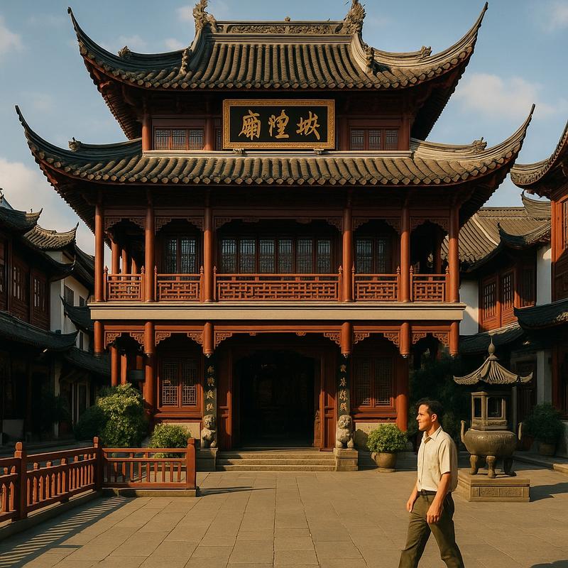 Shanghai Temple Of the Town God (Chenghung Miao)