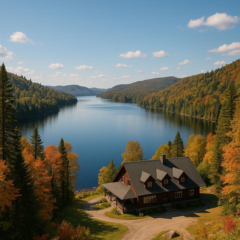 Parc national de la Mauricie, Entrée Saint-Mathieu
