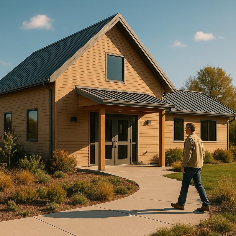 Port Louisa National Wildlife Refuge Admin Building And Visitor Contact Station