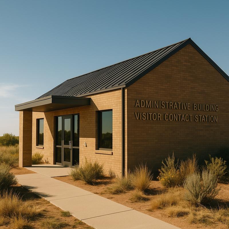 Buffalo Lake National Wildlife Refuge Admin Building And Visitor Contact Station