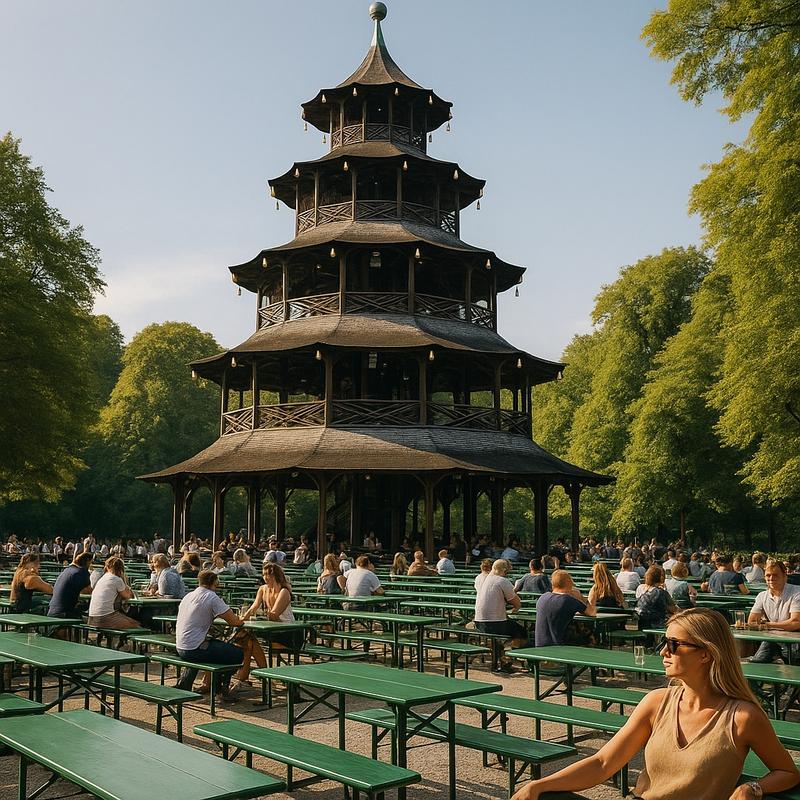 Biergarten am Chinesischen Turm