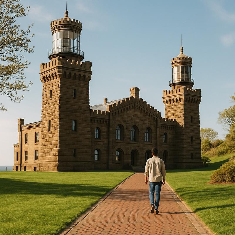 Twin Lights State Historic Site