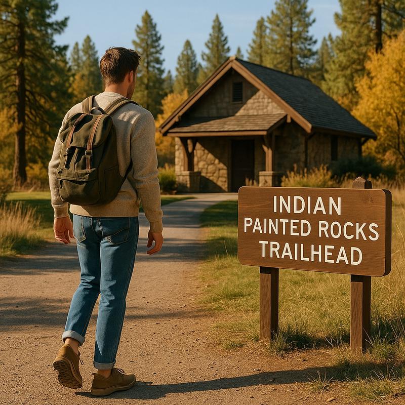 Indian Painted Rocks Trailhead