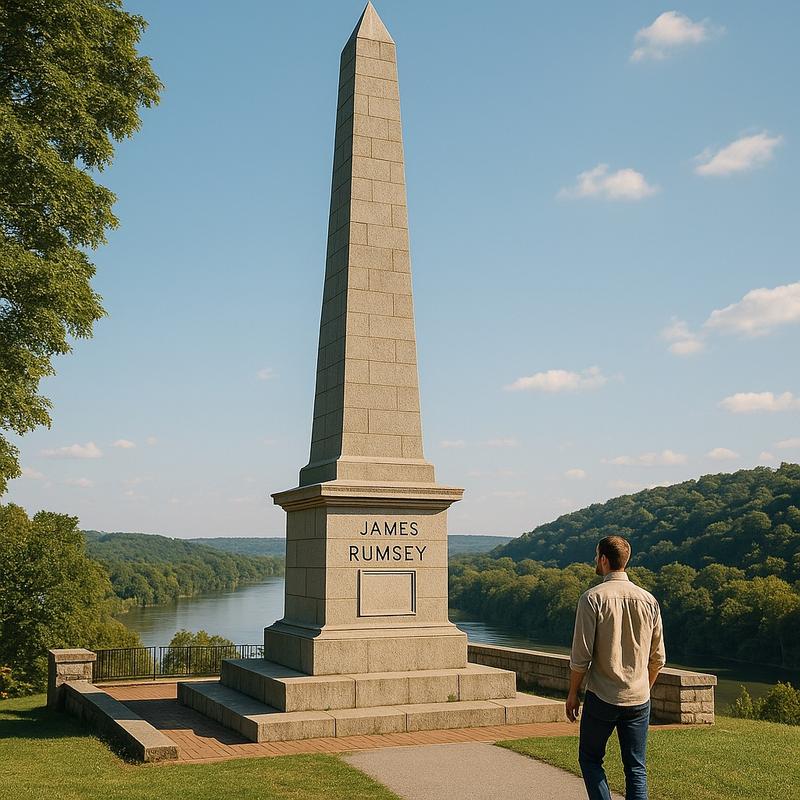 James Rumsey Monument