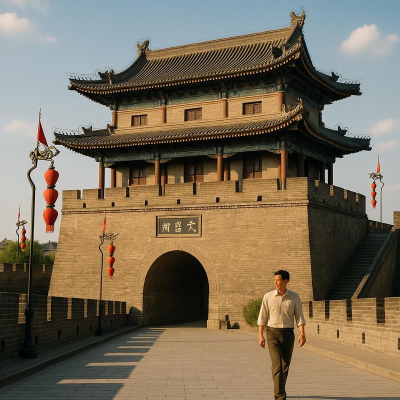 Xi'an City Wall Wen Chang Gate