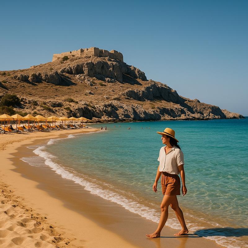 Agia Agathi Beach (Golden Sand)