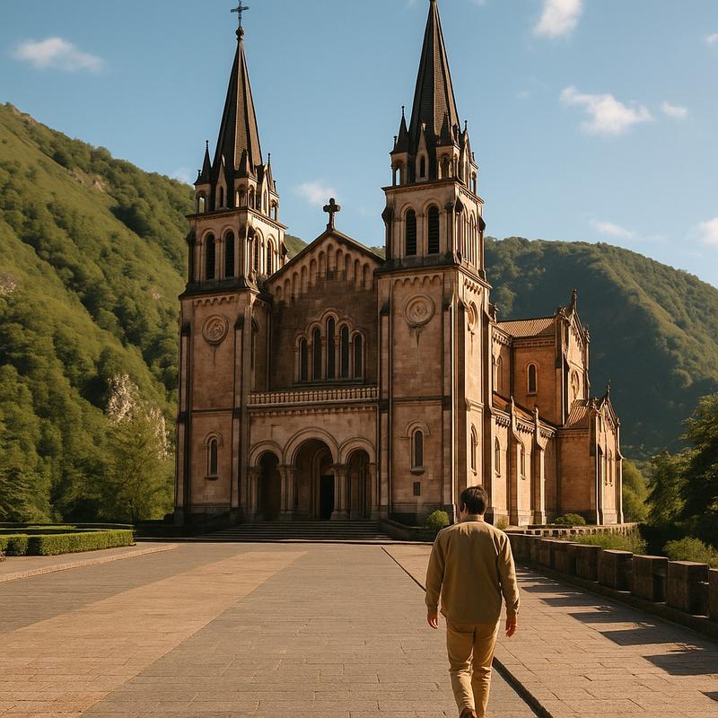 Basílica de Santa María la Real de Covadonga.