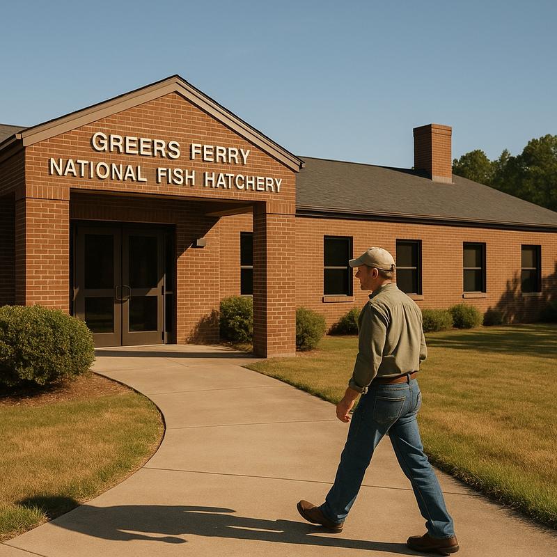 Greers Ferry National Fish Hatchery - Hatchery Building