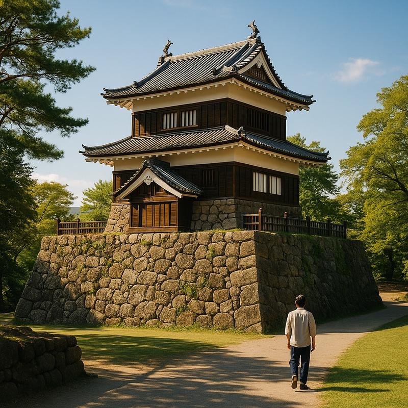 Uedajō Castle Ninomaru ruin