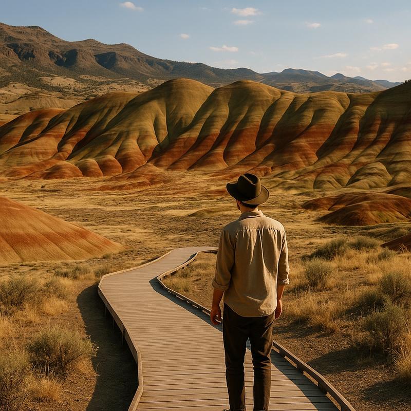 John Day Fossil Beds National Monument - Painted Hills Unit