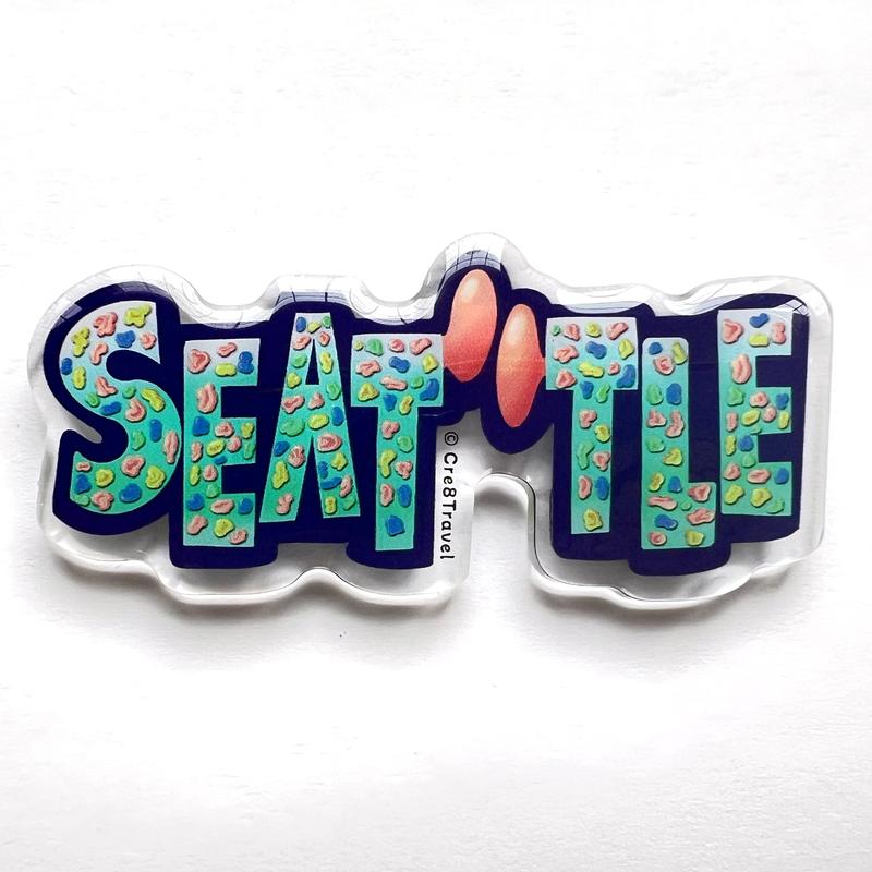 Seattle Gum Wall Magnet