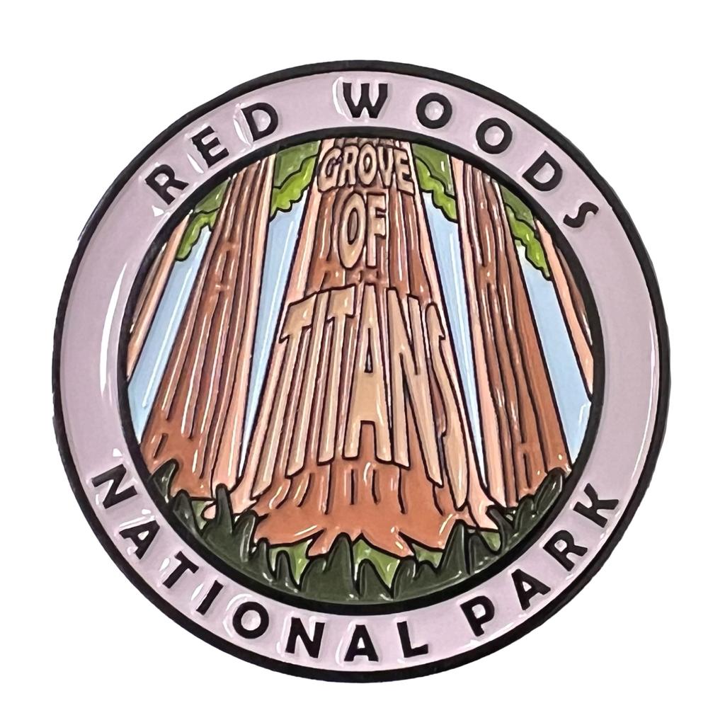 Redwoods National Park themed park scene