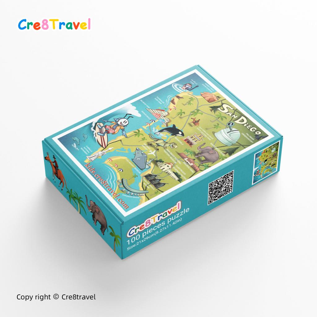 Cre8Travel themed park scene
