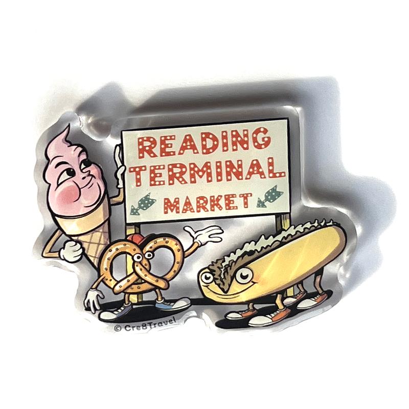 Philly Reading Terminal Market Magnet