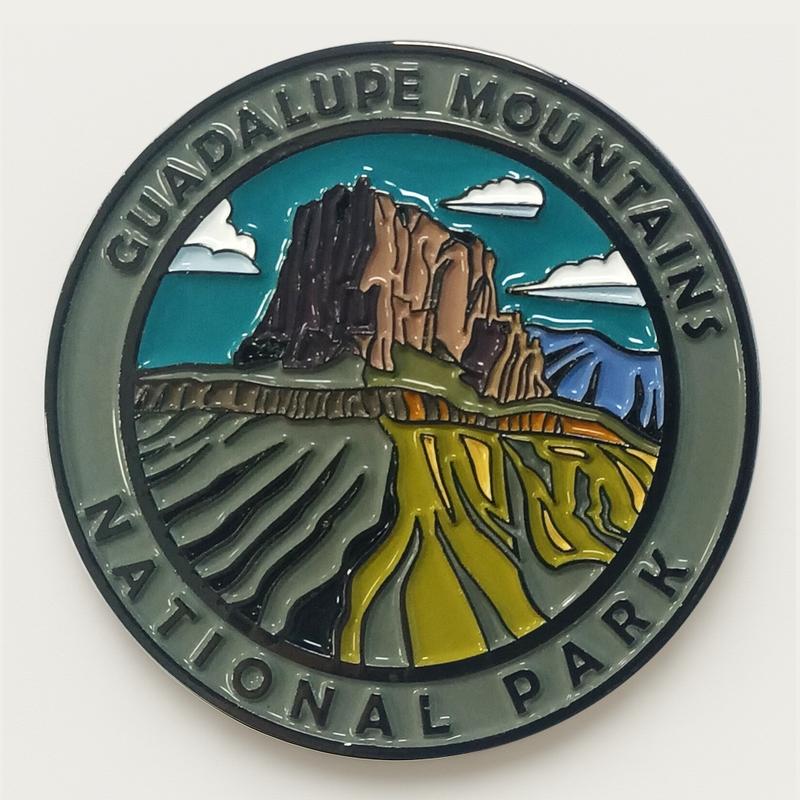 Guadalupe Mountains National Park themed park scene