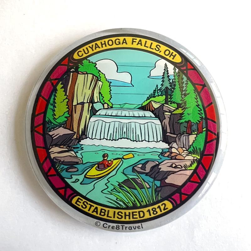 Cuyahoga Falls themed park scene