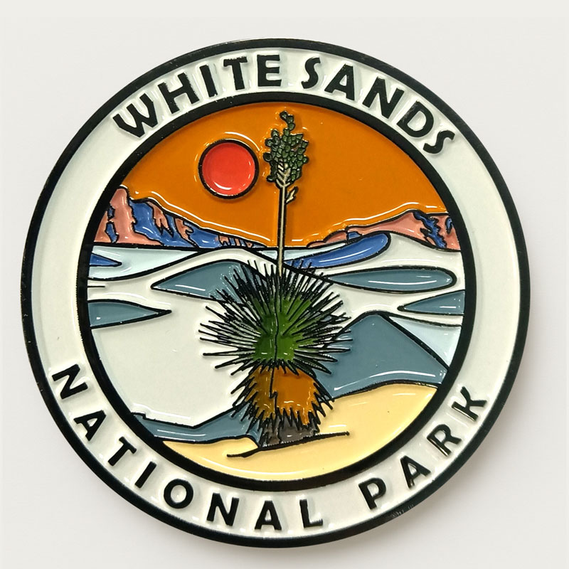 White Sands National Park themed park scene