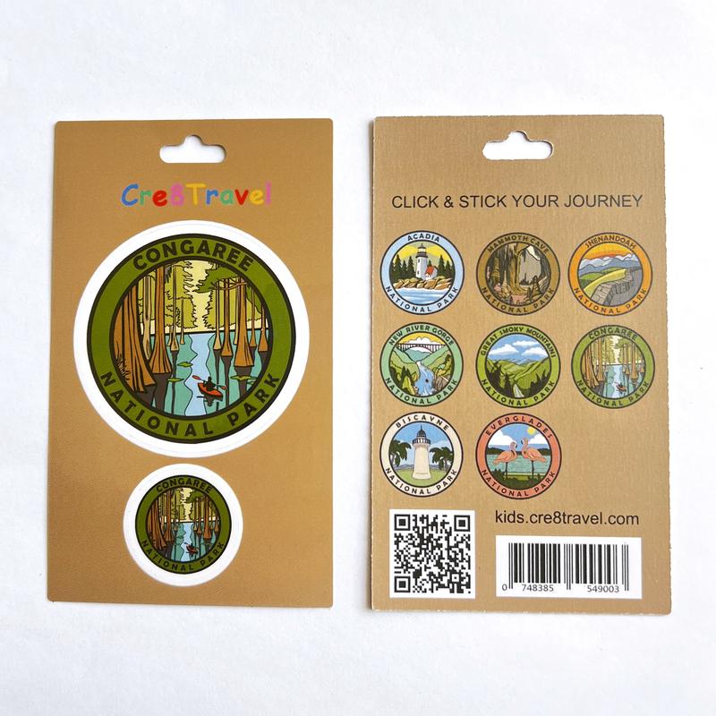 Congaree National Park themed park scene
