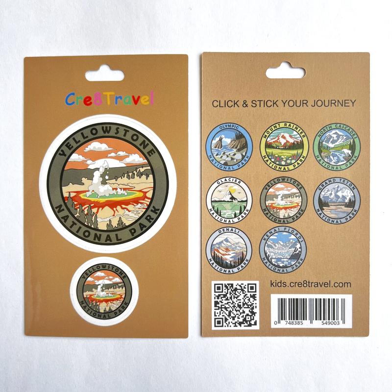 Yellowstone National Park themed park scene