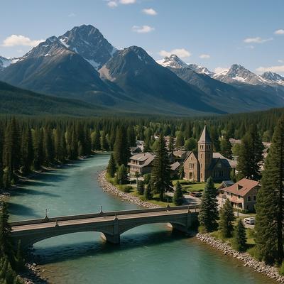 Jasper National Park Of Canada