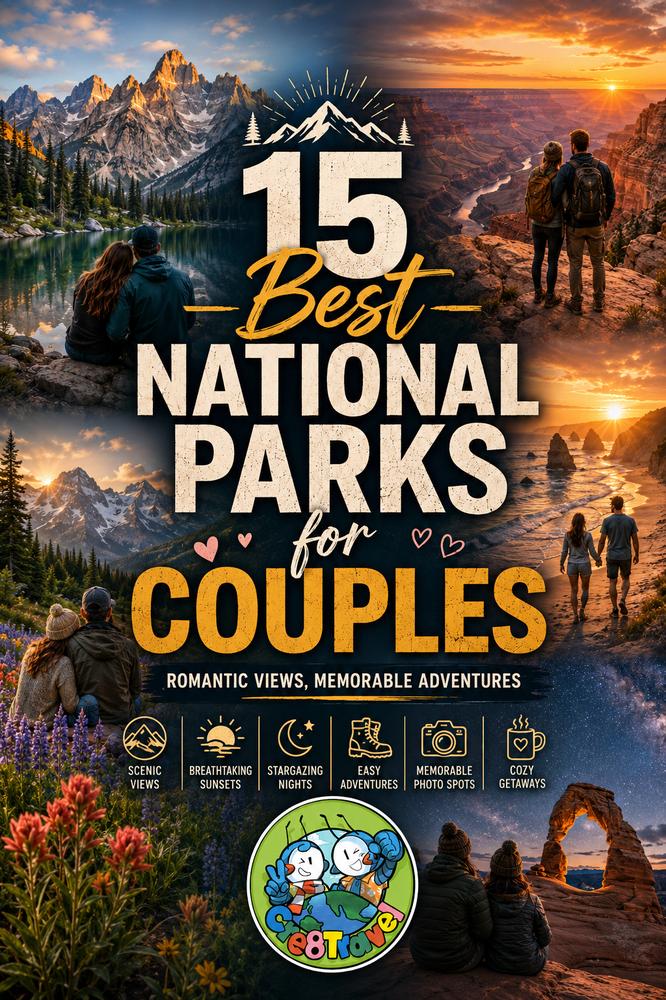10 Best National Parks for Couples