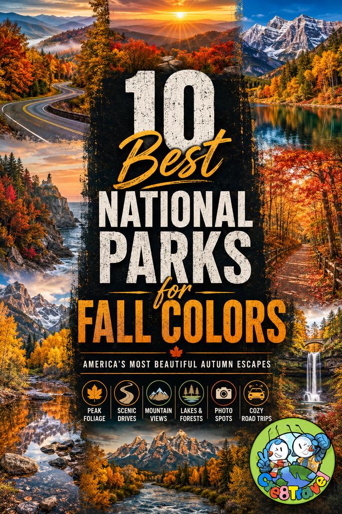 10 Best National Parks for Fall Colors