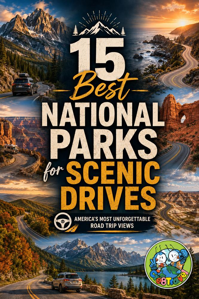15 Best National Parks for Scenic Drives