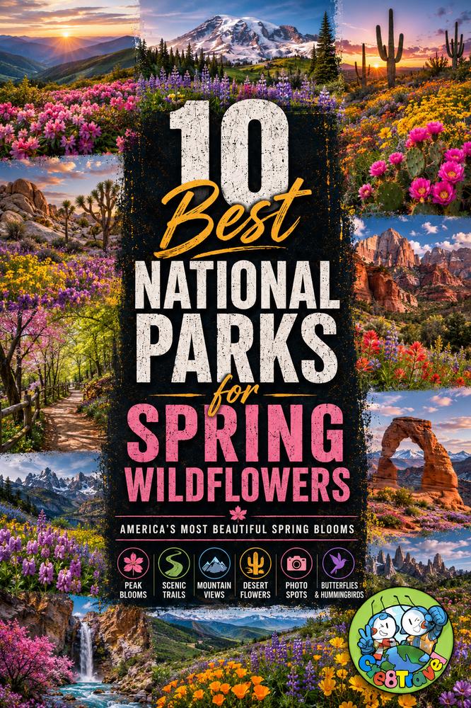 10 Best National Parks for Spring Wildflowers
