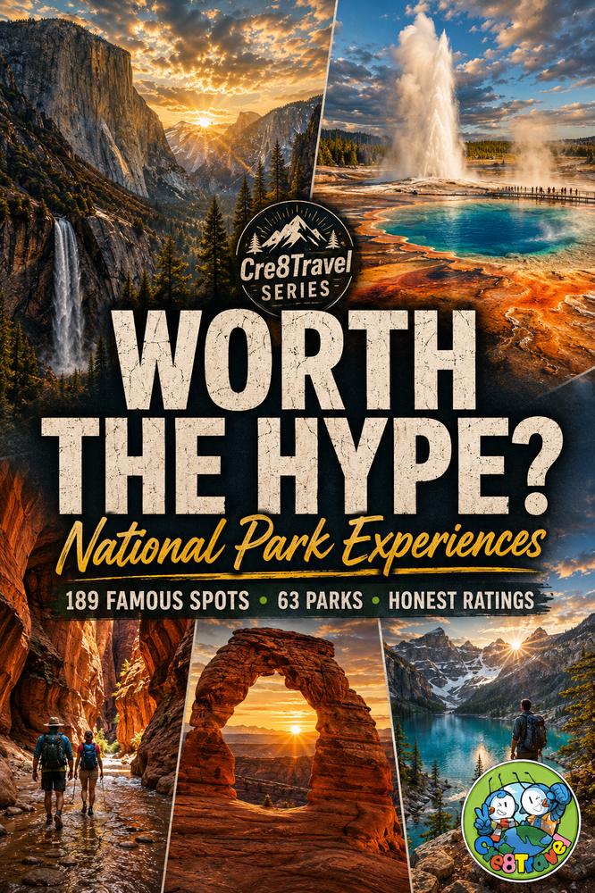 WORTH THE HYPE? 189 Famous Experiences Across All 63 U.S. National Parks