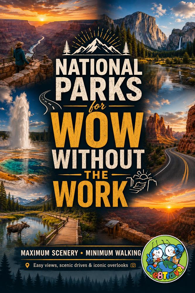 NATIONAL PARKS: WOW WITHOUT THE WORK